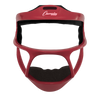PerfectPitch 6.75 x 7.5 in. Youth Magnesium Softball Facemask   Red