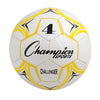 PerfectPitch Challenger Series Soccer Ball, Yellow & White - Size 4