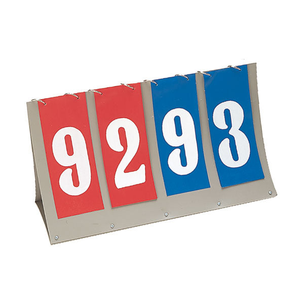 PerfectPitch Tabletop Scorer, Red & Royal Blue