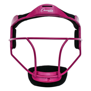 PerfectPitch Adult Softball Fielders Face Mask  Pink
