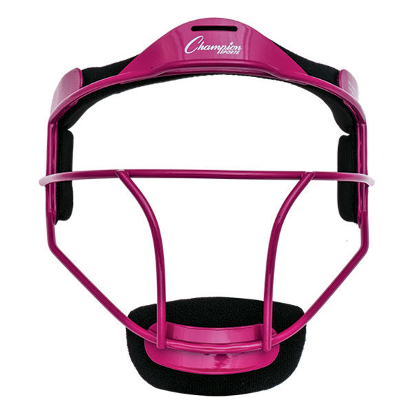 PerfectPitch Adult Softball Fielders Face Mask  Pink