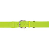 PerfectPitch Adult Baseball & Softball Uniform Belt, Neon Yellow