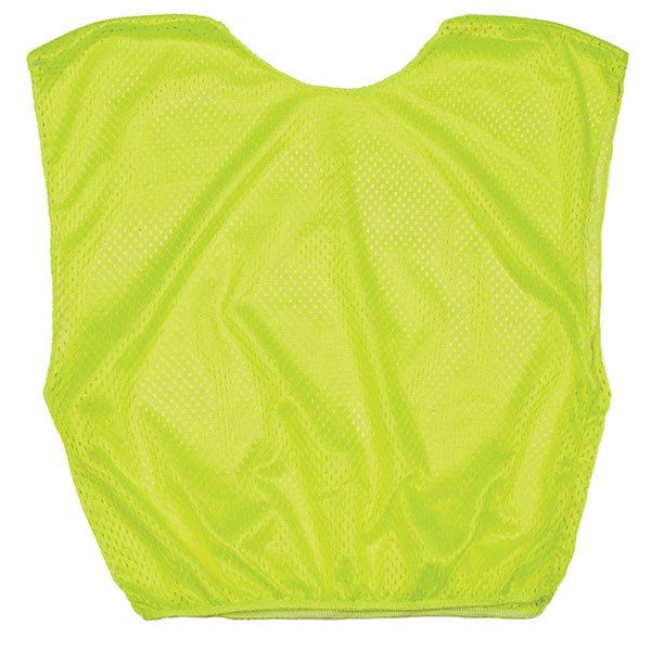 PerfectPitch Practice Adult Scrimmage Vest, Neon Yellow