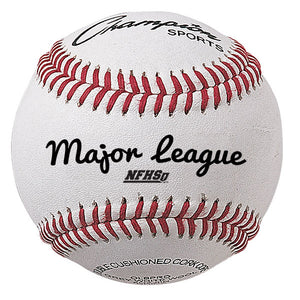 PerfectPitch 3 in. Major League Baseball, White & Red - Pack of 12