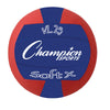 PerfectPitch Rhino Skin Soft Fabric Volleyball, Red & Blue