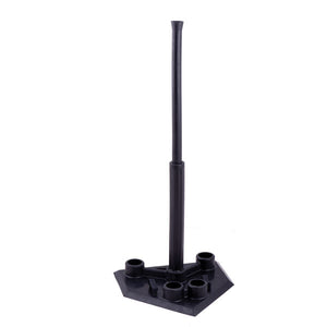 PerfectPitch Portable Batting Tee  Black - 5 Position