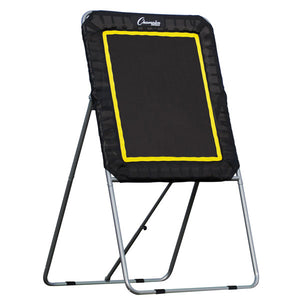 PerfectPitch Lacrosse Pro Bounce Target, Black & Yellow
