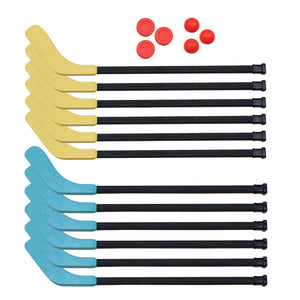 PerfectPitch Rhino Skin Hockey Set  Orange