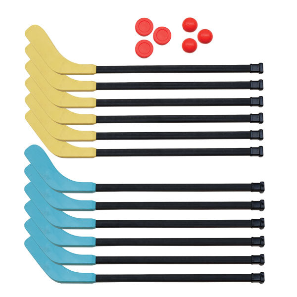 PerfectPitch Rhino Skin Hockey Set  Orange