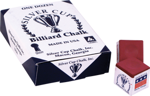 Silver Cup CHS12 Chalk  - Burgundy