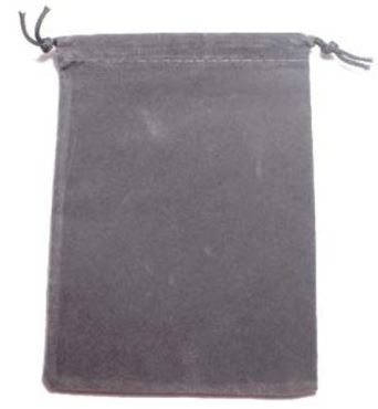 Chessex - Chessex: Small Grey Dice Bag