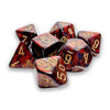 Chessex Mfg Co Llc -  7Ct Mega-Hedral Dice Set: Scarab Blue Blood With Gold
