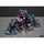 Chessex Mfg Co Llc -  Brushed Dice: 12Mm D6 Dark Side With Blue Dice Block (36 Dice) Pre-Order