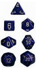 Chessex - Chessex: Speckled Golden Cobalt Blue 7-Die Set
