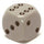 Chessex - Chessex: Opaque 16Mm D6 Dark Grey/Black