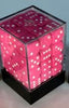 Chessex - Opaque 12Mm D6 Pink/White Dice Block (36 Dice)