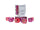 Chessex - Chessex Gemini Translucent Red-Violet/Gold 16Mm D6 Dice Block