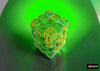 Chessex - Chessex Gemini Plasma Green-Teal/Orange 12Mm D6 Dice Cube