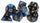 Chessex - Chessex: Scarab Royal Blue/Gold 7-Die Set