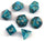 Chessex - Chessex: Phantom Teal/Gold 7-Die Set