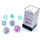 Chessex - Chessex Nebula Wisteria White Luminary 7 Die Set