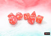 Chessex - Chessex Festive Dahlia/White 7-Die Set