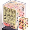 Chessex - Chessex: Festive Circus/Black 16Mm D6 Dice Block