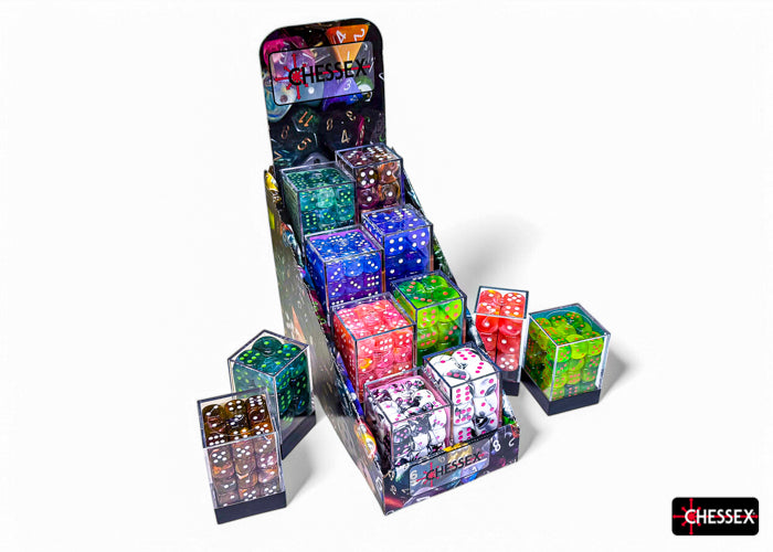 Chessex - Chessex Dice Menagerie #11 12Mm And 16Mm D6 Dice Sampler