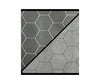 Chessex - Chessex Battlemat 1 Inch Reversible Black-Grey Hexes