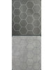 Chessex - Chessex Megamat 1 Inch Reversible Black-Grey Hexes