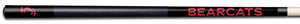 CINCINNATI COLOR ENGRAVED BILLIARD CUE RED / BLACK - CINBCE914