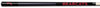 CINCINNATI COLOR ENGRAVED BILLIARD CUE RED / BLACK - CINBCE914