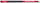 CINCINNATI COLOR ENGRAVED BILLIARD CUE WHITE / RED - CINBCE931