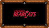 CINCINNATI BILLIARD TABLE FELT - RECREATIONAL BLACK - CINBTF314-9R
