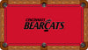 CINCINNATI BILLIARD TABLE FELT - RECREATIONAL RED - CINBTF341-9R