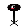 CINCINNATI PEDESTAL PUB TABLE BLACK - CINPTB134