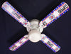 Ceiling Fan Designers 42FAN-NBA-CLIP 42 in. NBA La Los Angeles Clippers Basketball Ceiling Fan