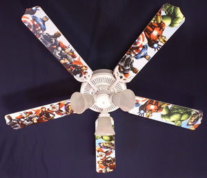 Ceiling Fan Designers 52FAN-KIDS-AVNG 52 in. Avengers Marvel Capitan America Ceiling Fan