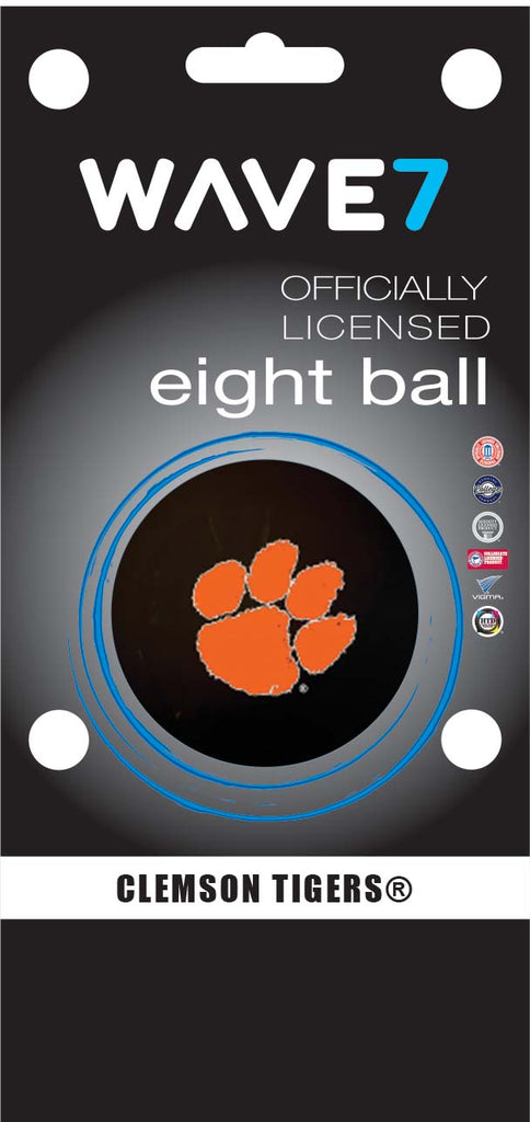 CLEMSON EIGHT BALL BLACK - CLMBBE100
