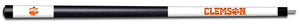 CLEMSON ENGRAVED BILLIARD CUE WHITE / ORANGE - CLMBCE101