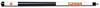 CLEMSON ENGRAVED BILLIARD CUE WHITE / ORANGE - CLMBCE101