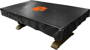 CLEMSON BILLIARD TABLE COVER BLACK - CLMBTC100ST-9