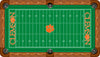 CLEMSON BILLIARD TABLE FELT - RECREATIONAL GRIDIRON - CLMBTF000-9R
