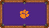 CLEMSON BILLIARD TABLE FELT - RECREATIONAL PURPLE - CLMBTF112-9R