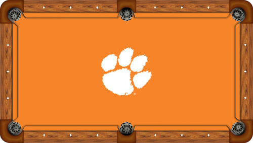 CLEMSON BILLIARD TABLE FELT - RECREATIONAL ORANGE - CLMBTF131-9R