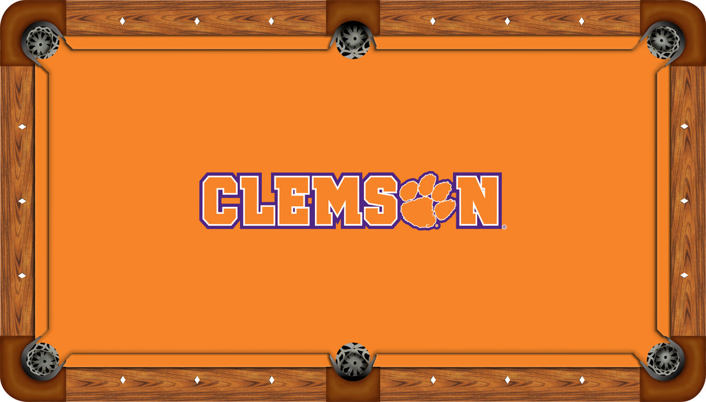 CLEMSON BILLIARD TABLE FELT - RECREATIONAL ORANGE - CLMBTF301-9R