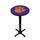 CLEMSON PEDESTAL PUB TABLE PURPLE - CLMPTB112