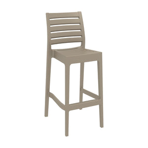 Siesta ISP101-DVR Ares Resin Barstool Dove Gray -  set of 2