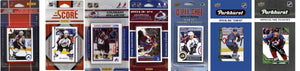 C & I Collectables AVALANCHE717TS NHL Colorado Avalanche 7 Different Licensed Trading Card Team Sets
