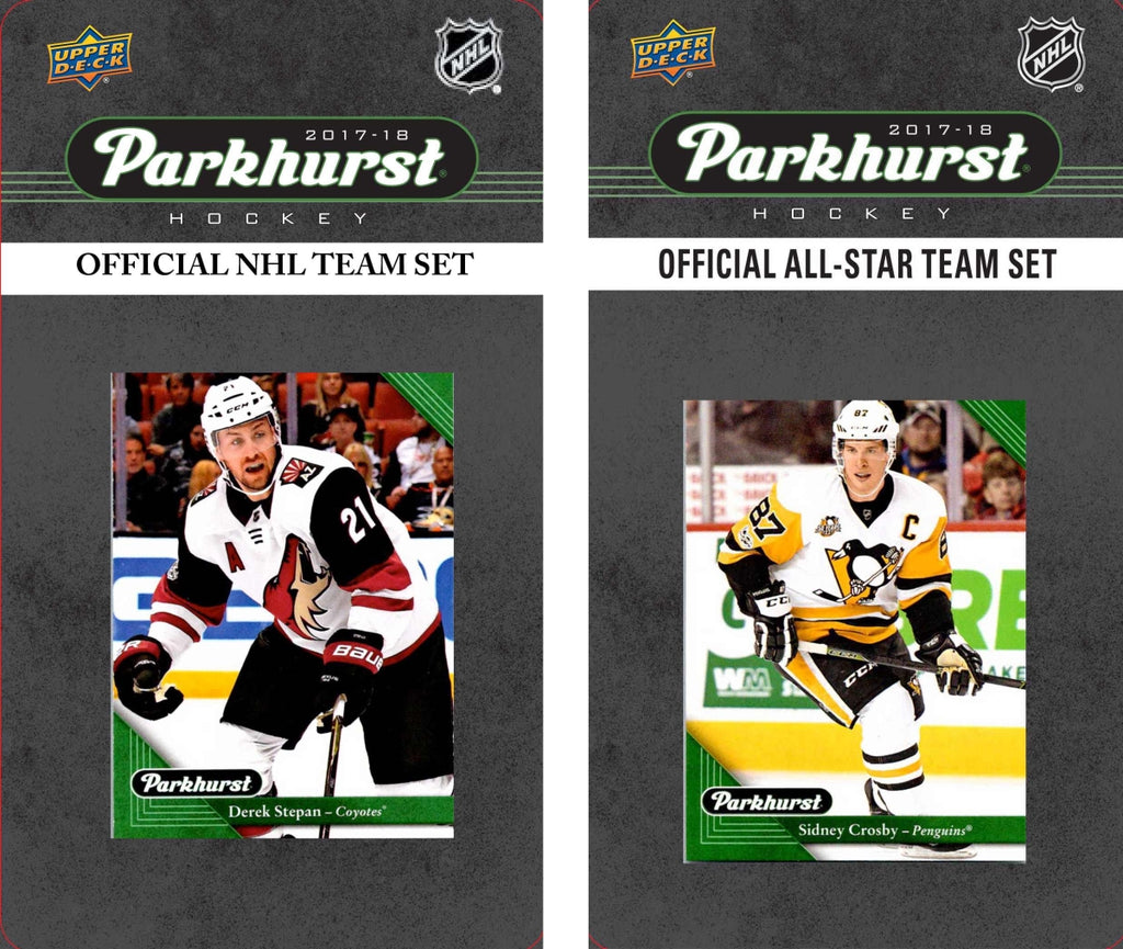 C & I Collectables 17COYOTESTS NHL Phoenix Coyotes 2017 Parkhurst Team Set & All-Star Set
